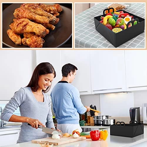 Air Fryer Silicone Pot - silicone 2 Pcs