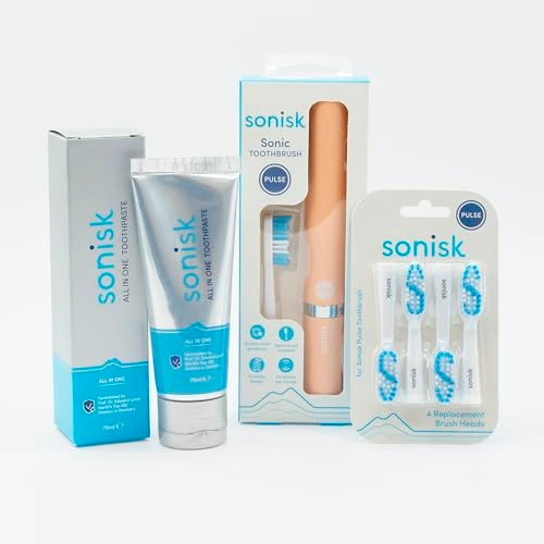 Pulse - Electric + Replacement Heads - 4 + All-in-One Toothpaste