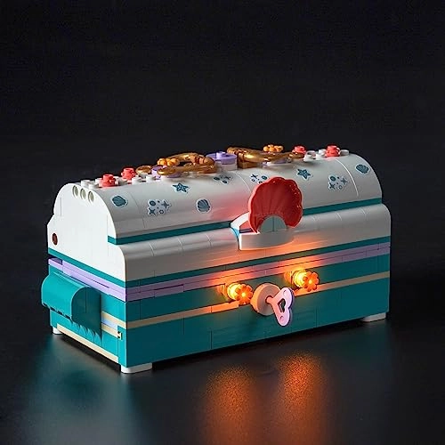 LED Lights Set for Lego 43229 Ariel's Treasure Chest - Disney Princess Lego