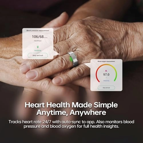 FitElf 3 Pro - 10-Day Battery Life Blood Pressure Monitor