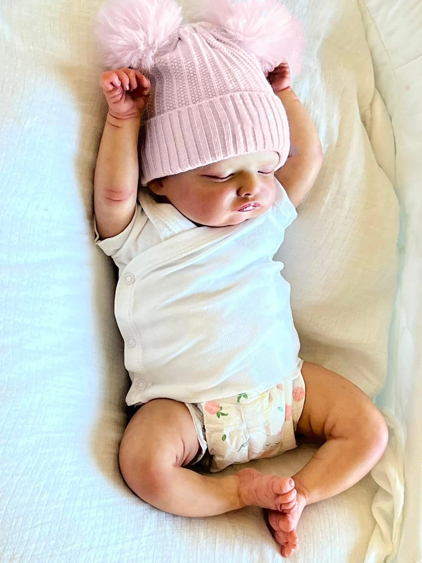 Rosalie Reborn Baby Doll - 20 Inch Full Silicone Vinyl Ages 3+