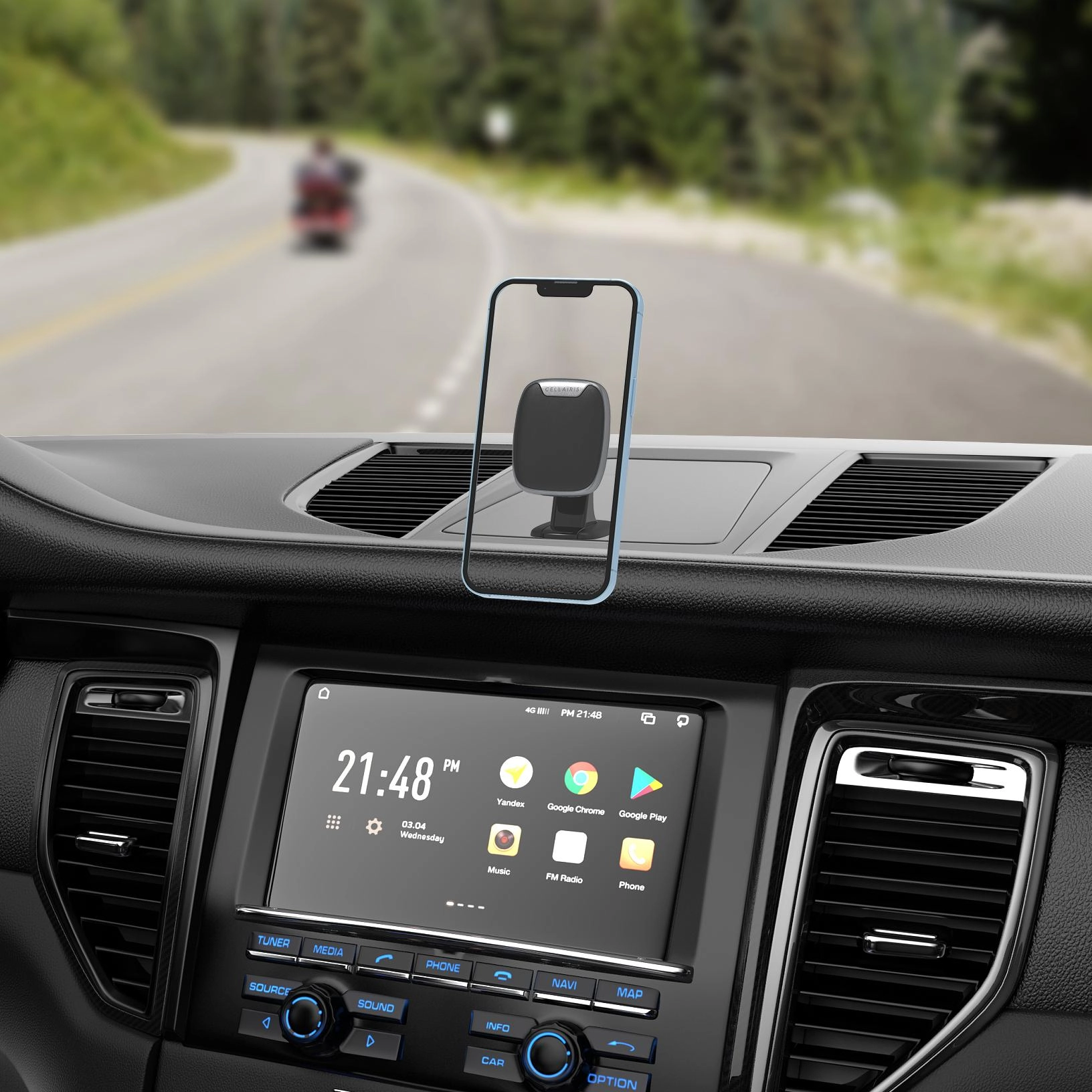 Cellairis Kitten Head Magnetic Car Holder