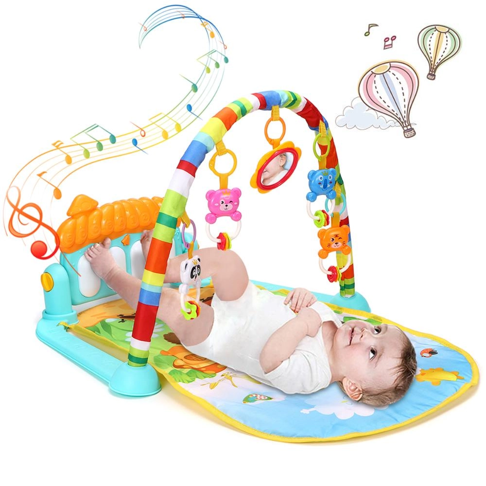 Baby Play Gym Piano Mat - Pink Newborn up to 12 months