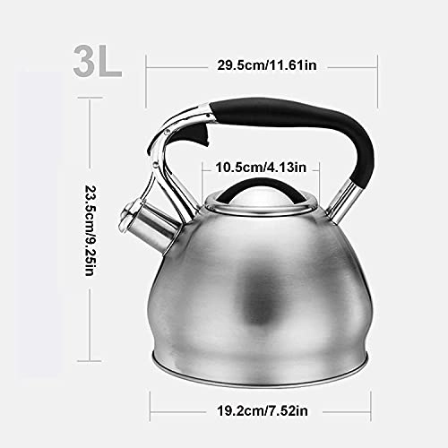 Stovetop Induction Whistling Kettle - 5L