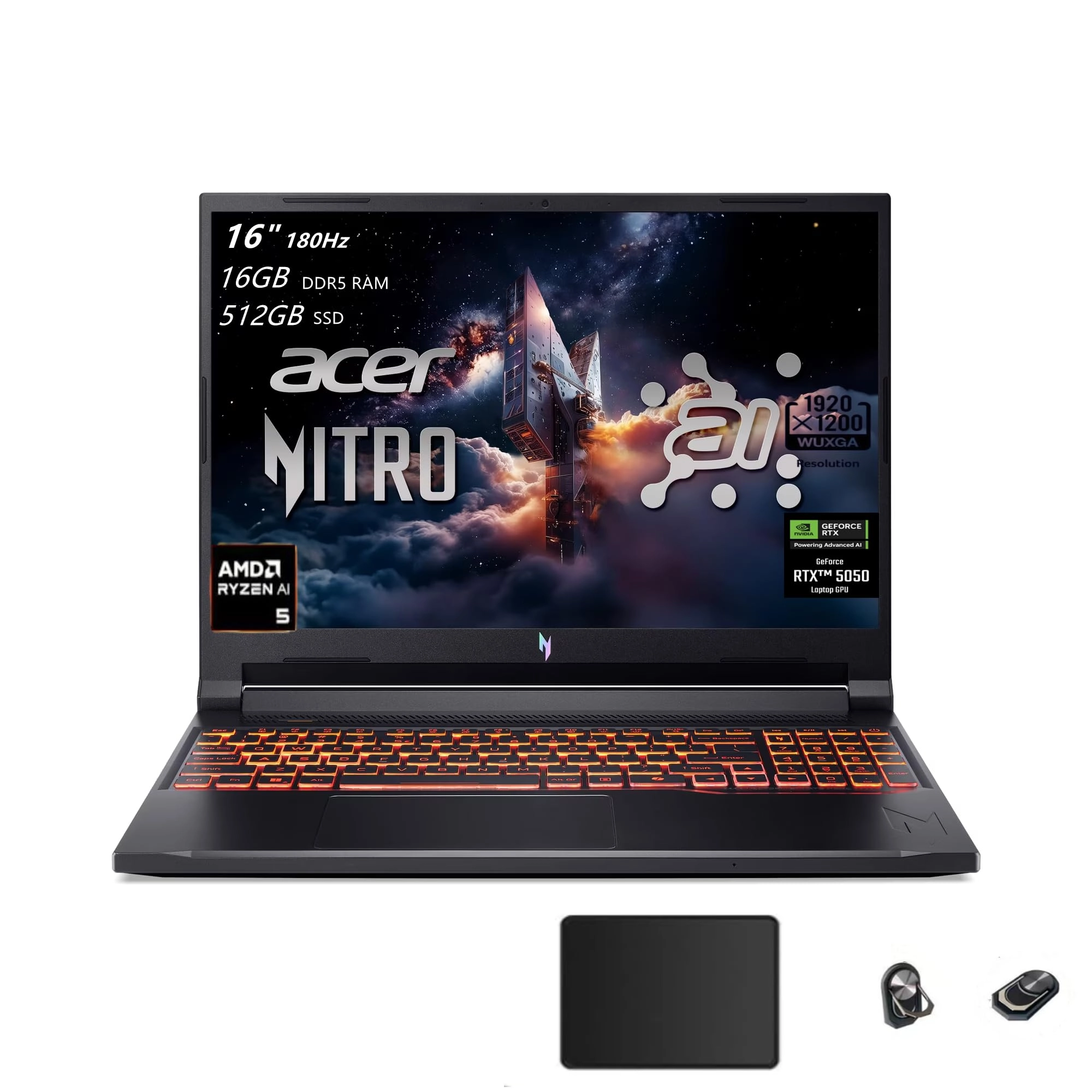 Nitro V 16 AI ANV16-42-R309 - 16'' Ryzen 5 240 16GB DDR5 512GB SSD