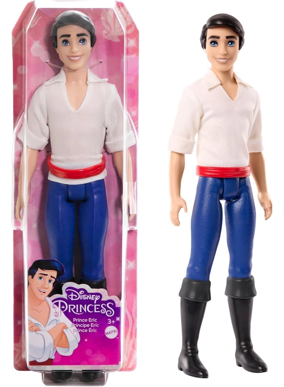 Disney Prince Eric Fashion Doll - Poseable Multicolor