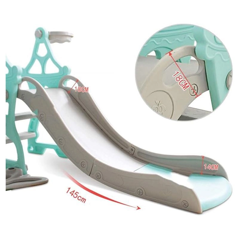 3-in-1 Play N Go Slide - Swing Basketball