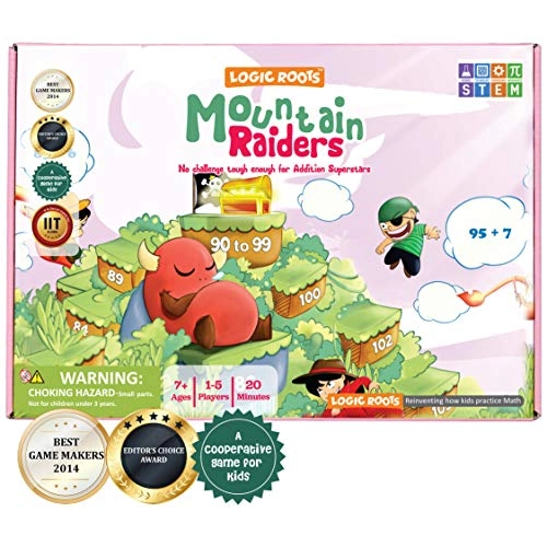 Mountain Raiders Addition Game - 7-9 Year Olds
