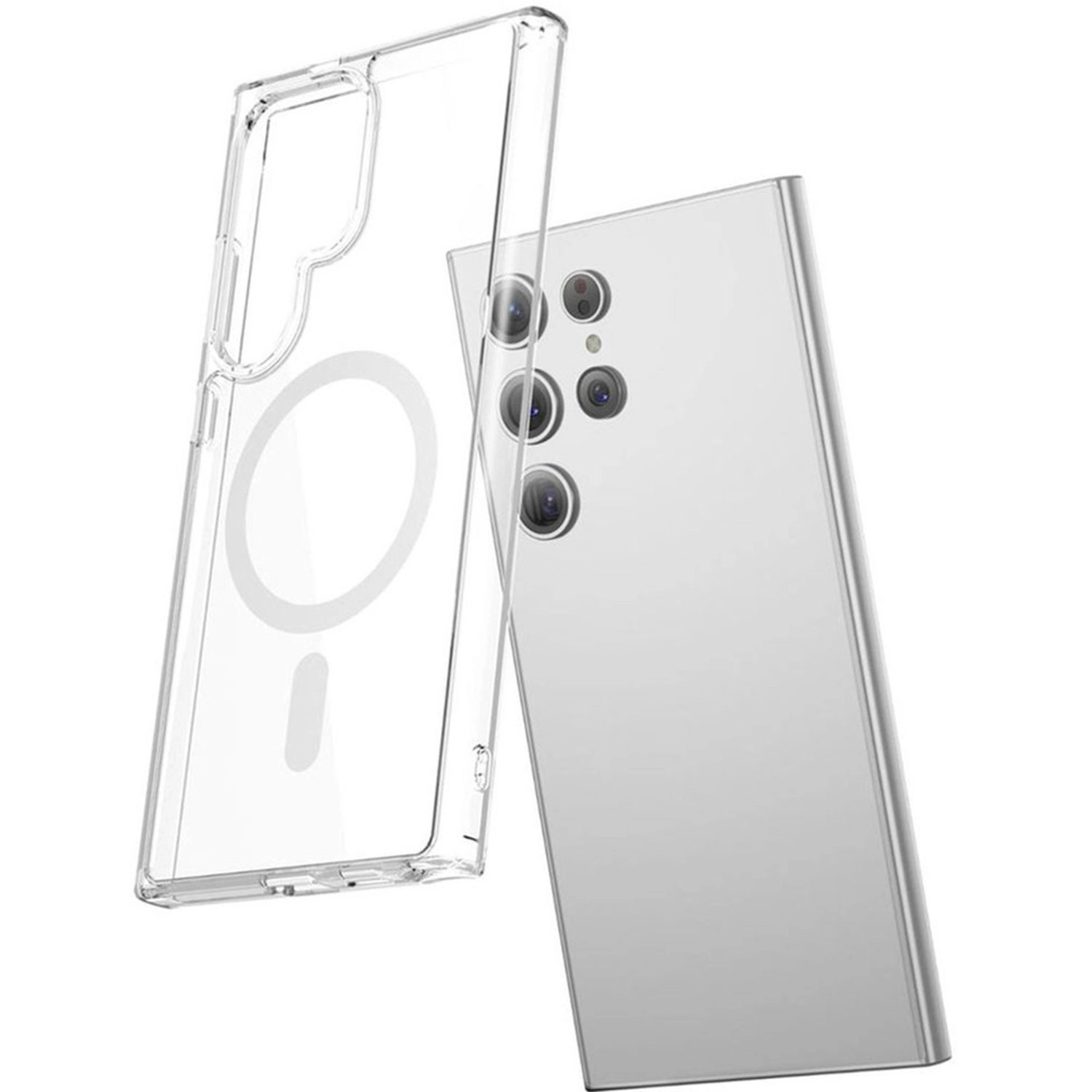 GREEN LION Crystal MagSafe Clear Case for Samsung Galaxy S24 Ultra