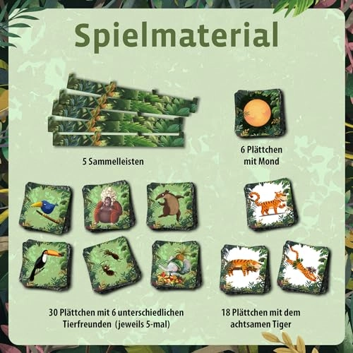 The Mindful Tiger: The Animally Exciting Memory Game (German)