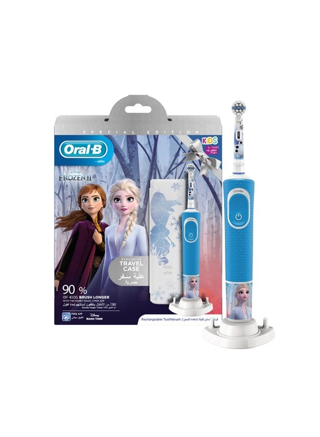 Vitality Rechargeable Kids Toothbrush - 3+ Years Blue
