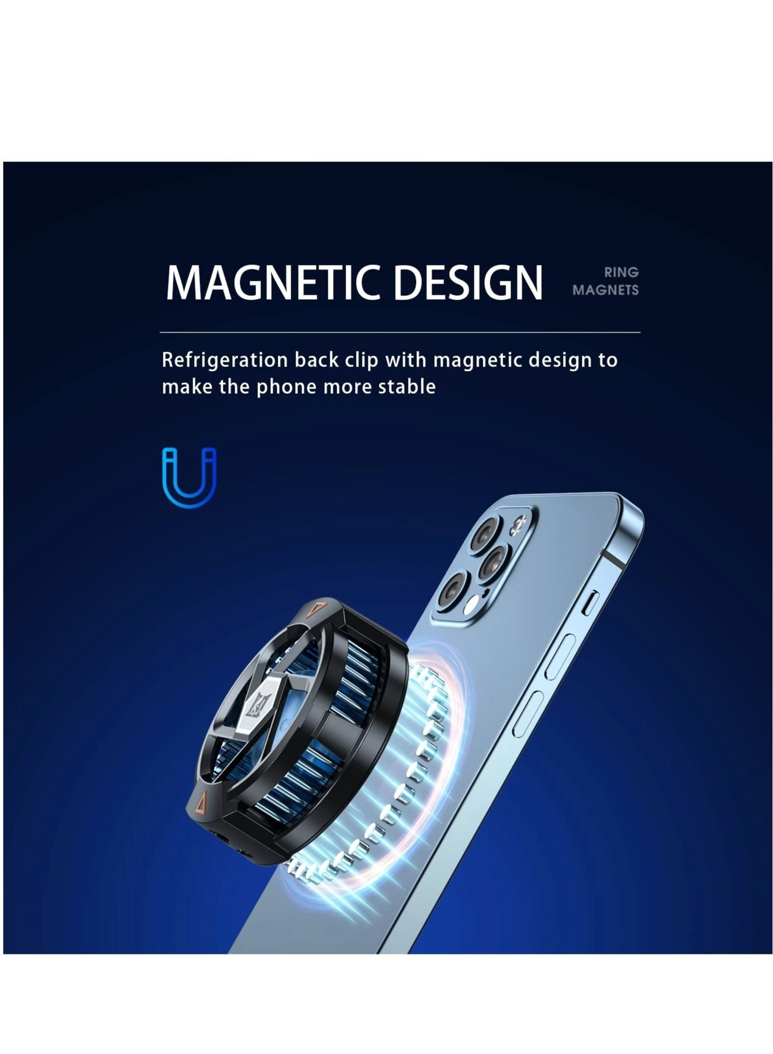 Phone Cooler - Semiconductor Portable Noiseless Magsafe Compatible