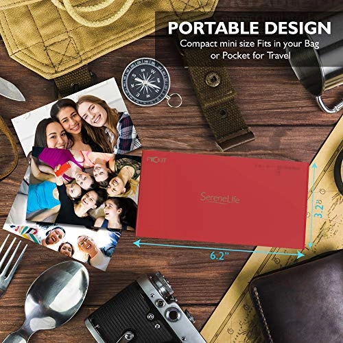 Wireless Instant Photo Printer - 2" x 3.5"