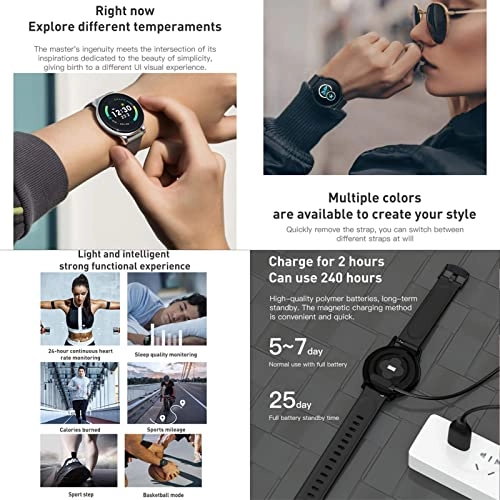Smart Watch - 1.09in 150mAh Heart Rate Monitor