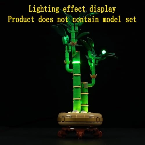 LED Light Kit for LEGO Lucky Bamboo Building Blocks 10344 - Plastic 1 4.5-5V