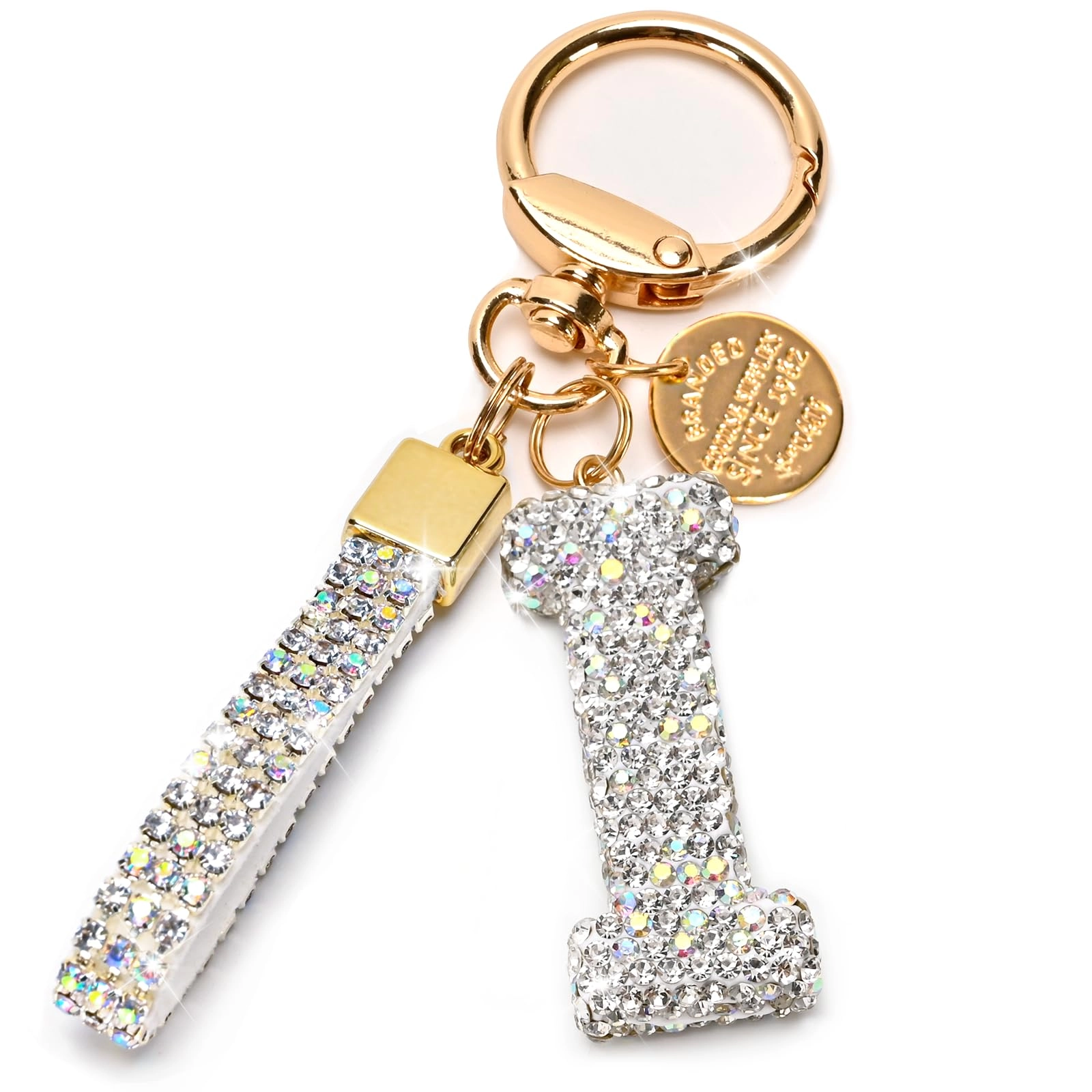 Initial Letter Keychain