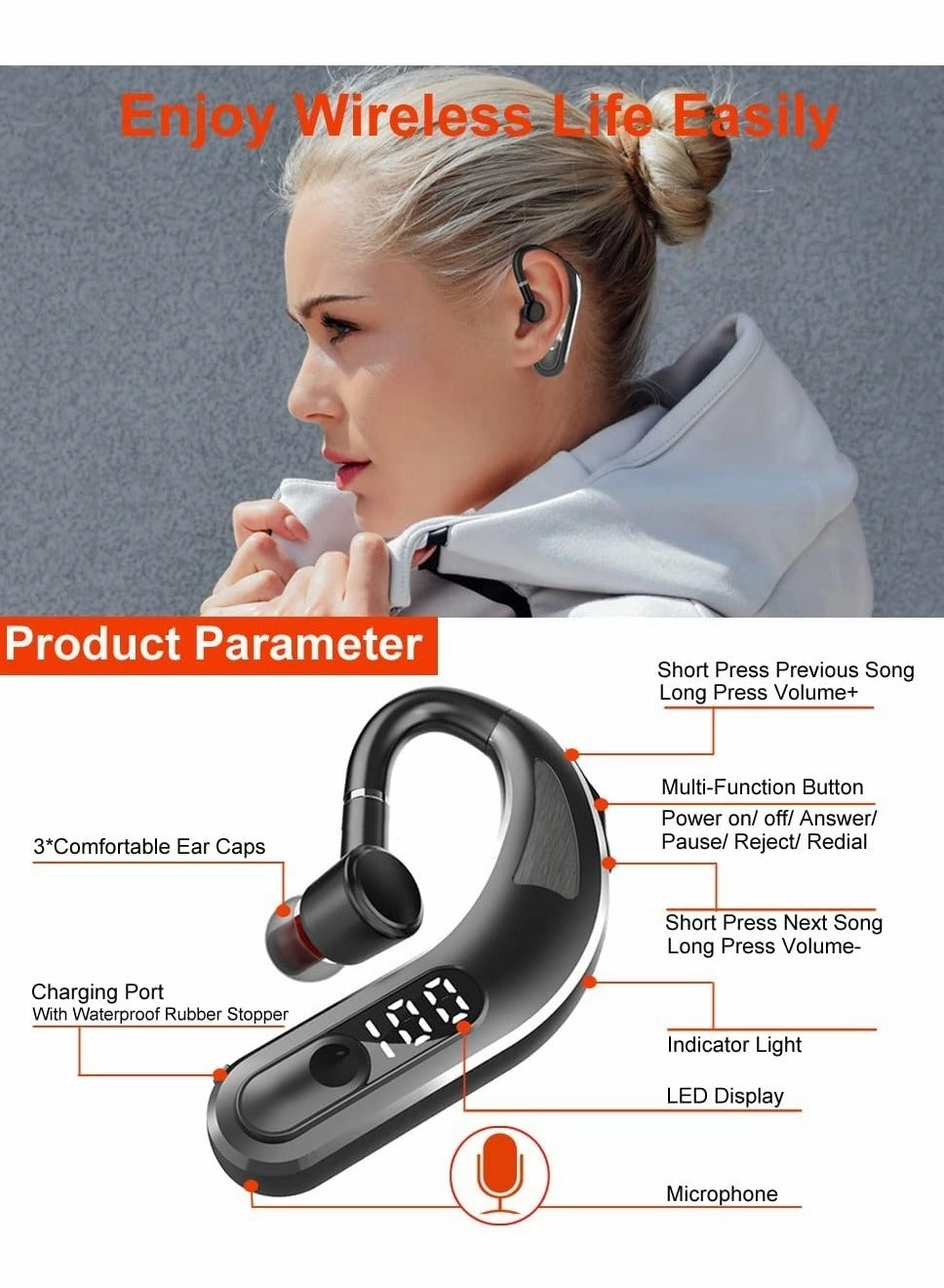 Wireless Headset - Wireless Headset Headset