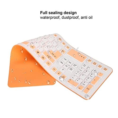 Foldable Silicone Keyboard - Wired