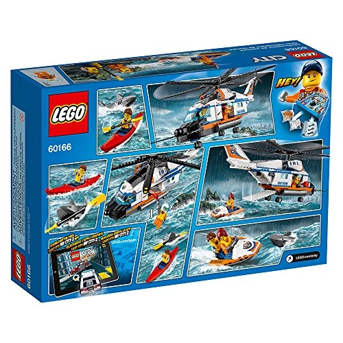 City Coast Guard Heavy-Duty Rescue Helicopter (60166)