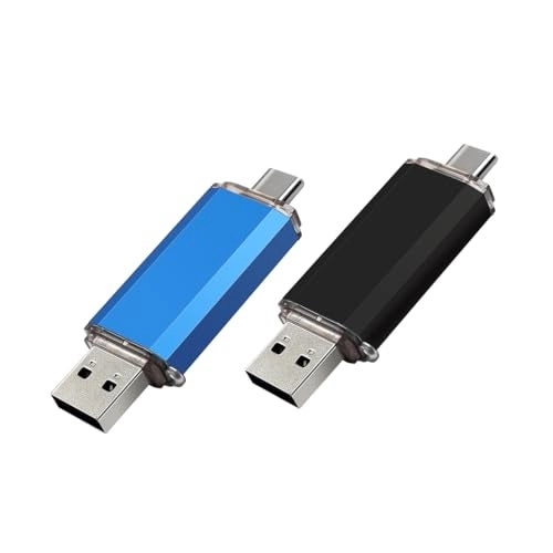 myemuun USB C Flash Drive - USB C USB A 128GB Pack