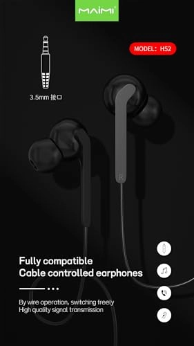 H52 Wired Earbud