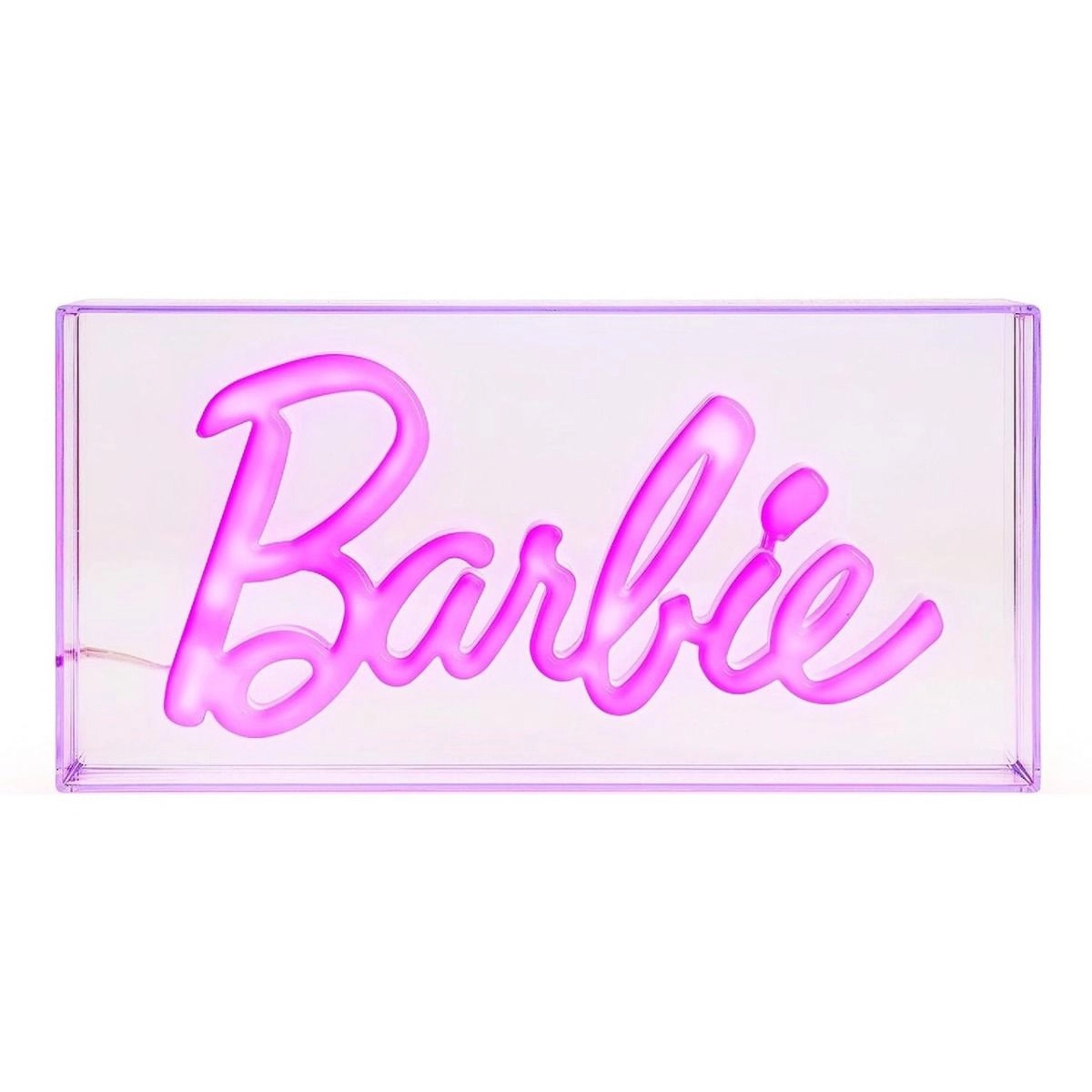 Barbie Led Neon Light - 15cm x 30cm Neon Pink USB Powered