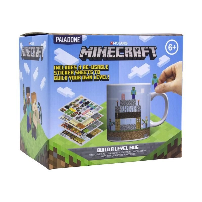 Minecraft Build a Level Mug - 325 ml