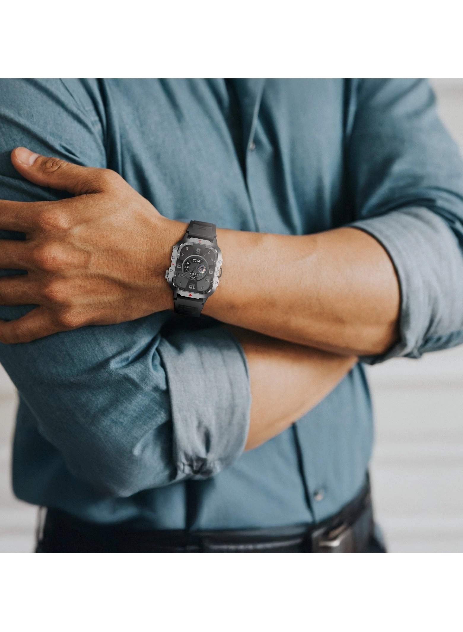 Gravix Smart Watch Zinc Alloy + ABS