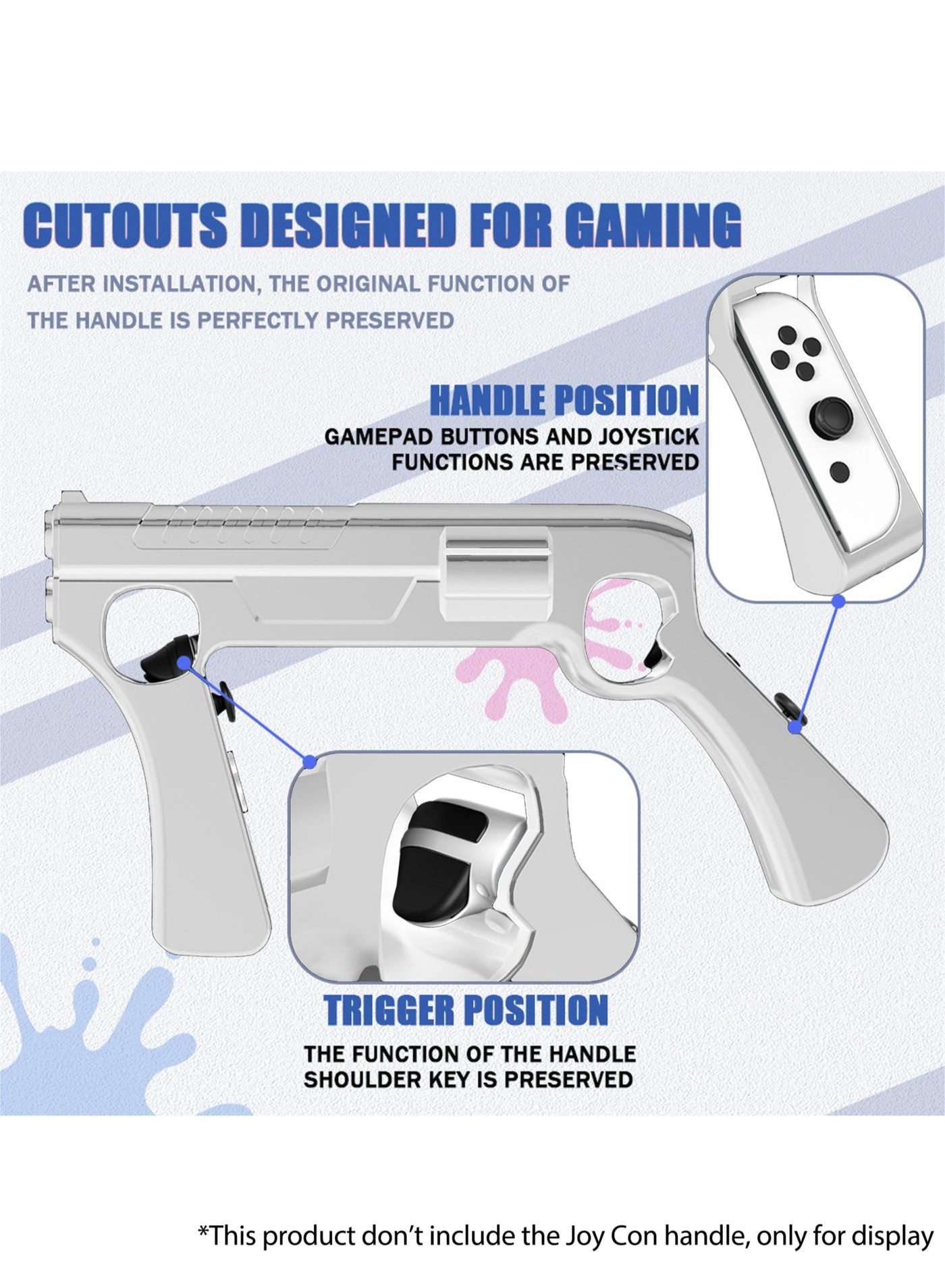 Gun Grip Cover - Nintendo Switch