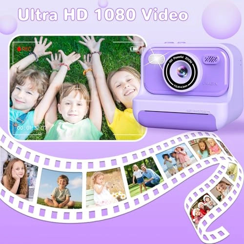 CA-01 - 2.4-inch Screen Instant Print Purple