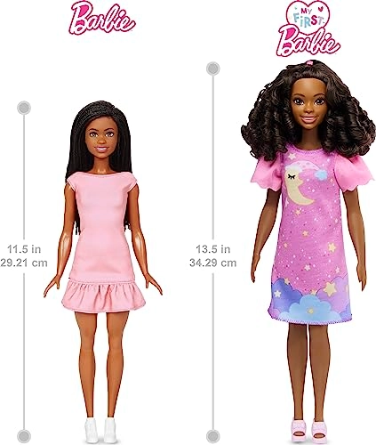 Brooklyn Deluxe Doll - 13.5 Inch Black Hair Ages 3+