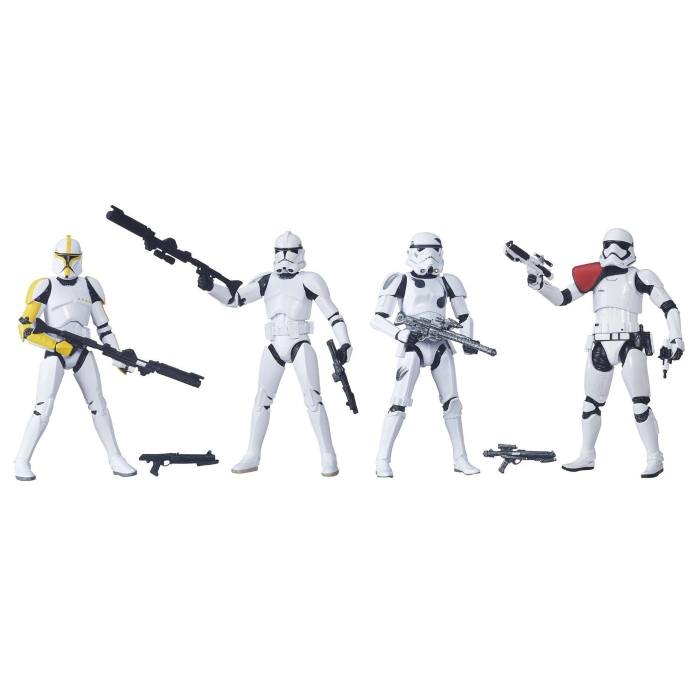 The Black Series Stormtrooper Figure Set - Star Wars - 4 pcs