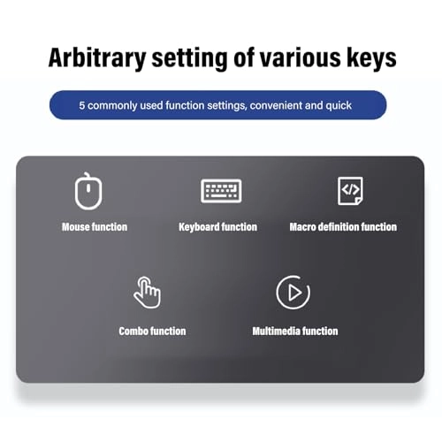 6 Key Macro Keyboard - Wired/Wireless