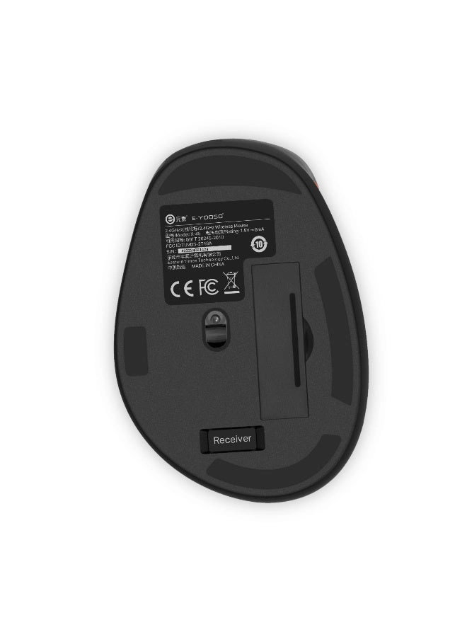 X-54 Ergonomic Gaming Mouse - 2.4Ghz Bluetooth 5.1 USB