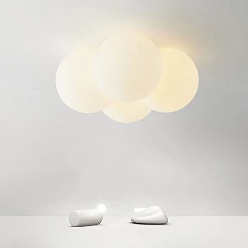 Warm Four Ball Combination Ceiling Lighting Fixture - Warm Light