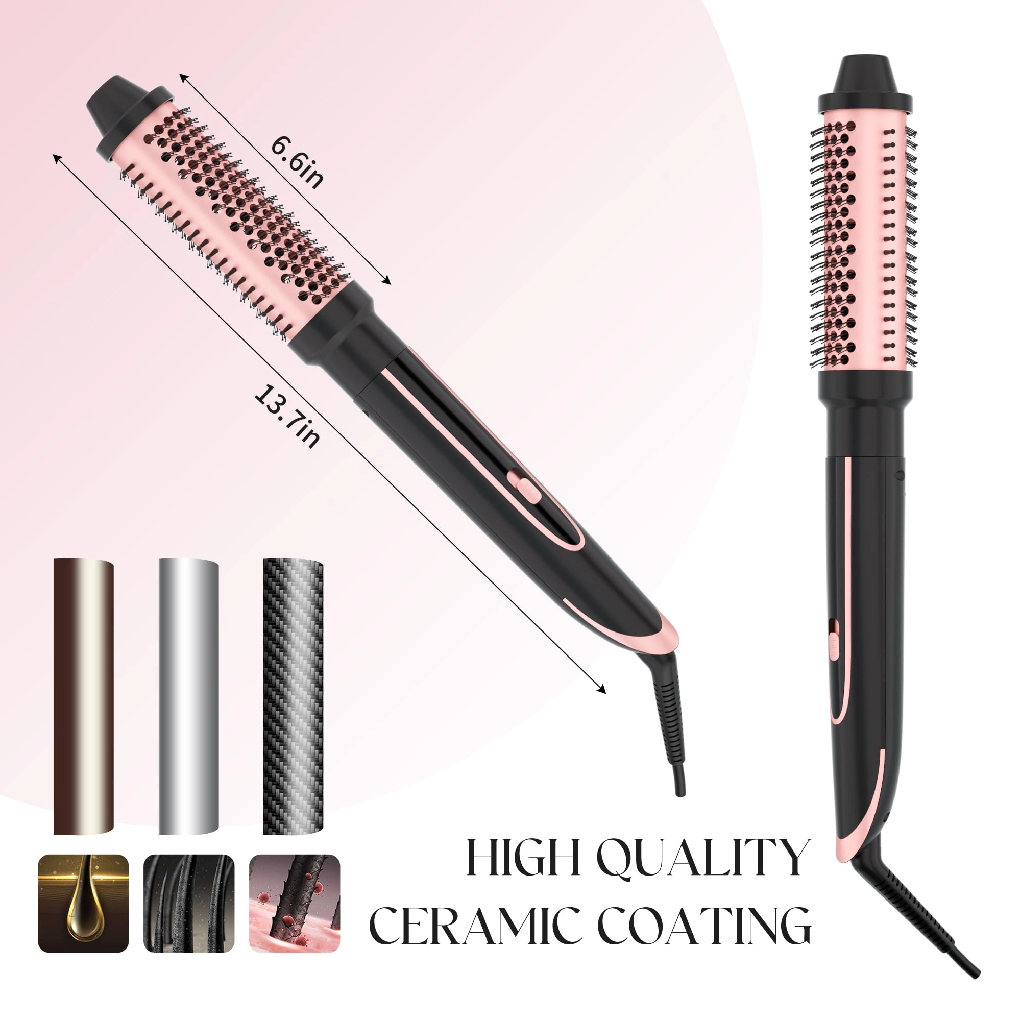 5-in-1 Curling Iron - 1.49inch 0.35"-1.25"