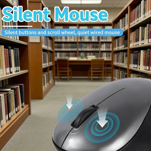 Wired USB C Mouse - USB