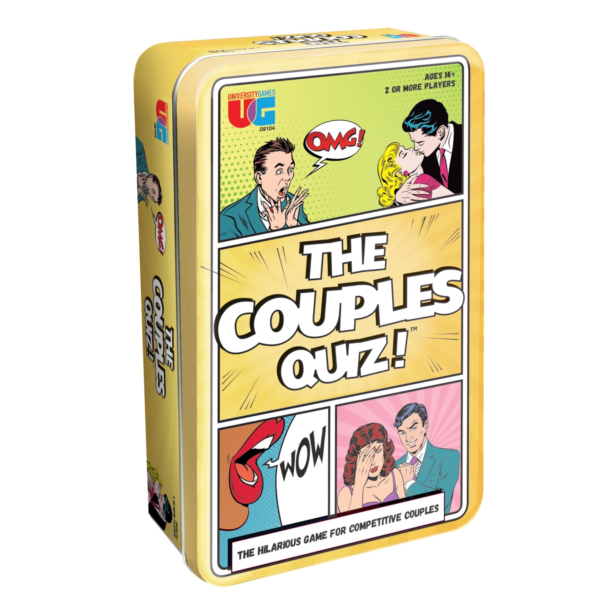 University Games The Couples Quiz Game - English Ages 14 and up