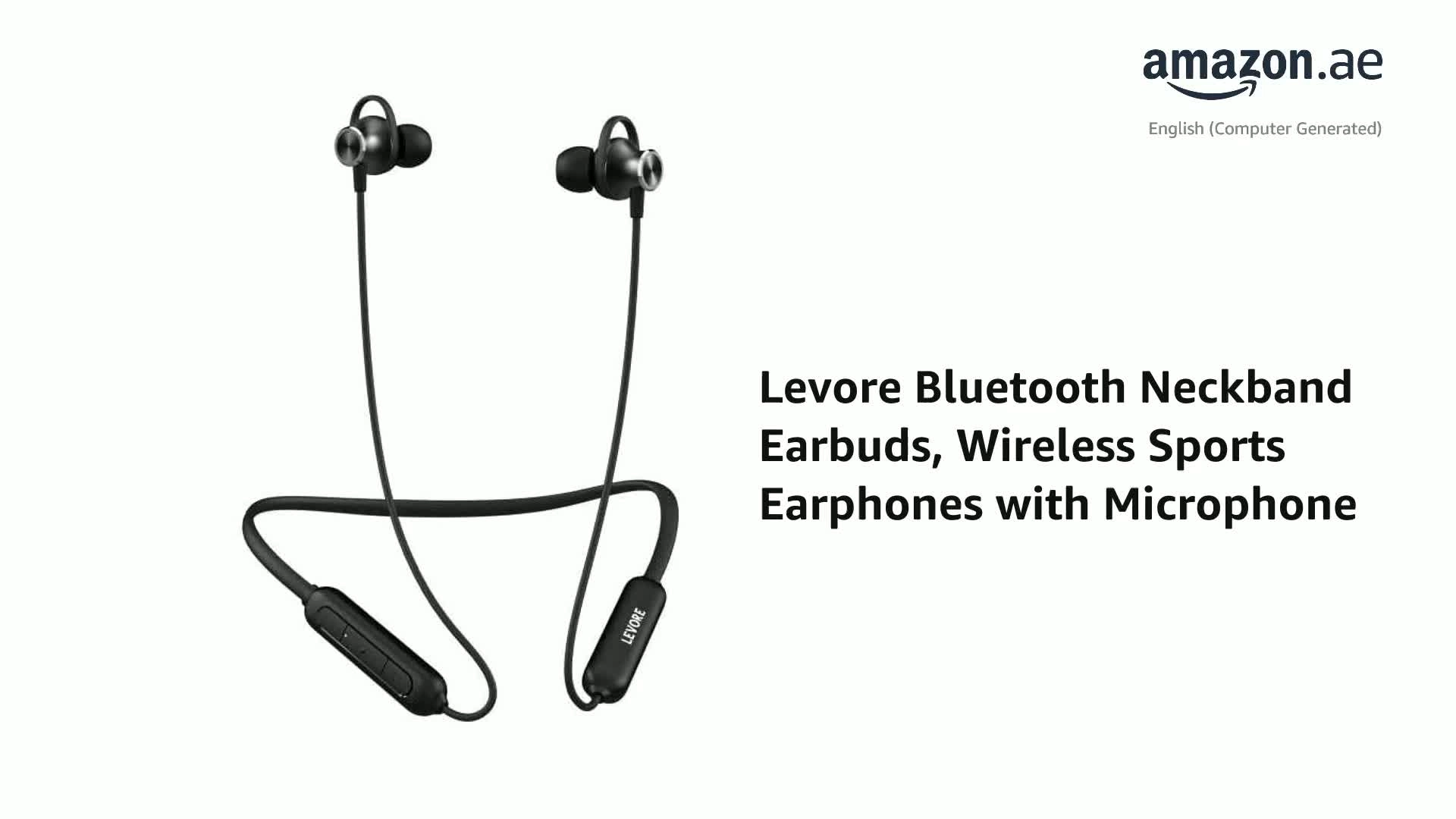 in Ear Bluetooth Neckband Wireless Earbud