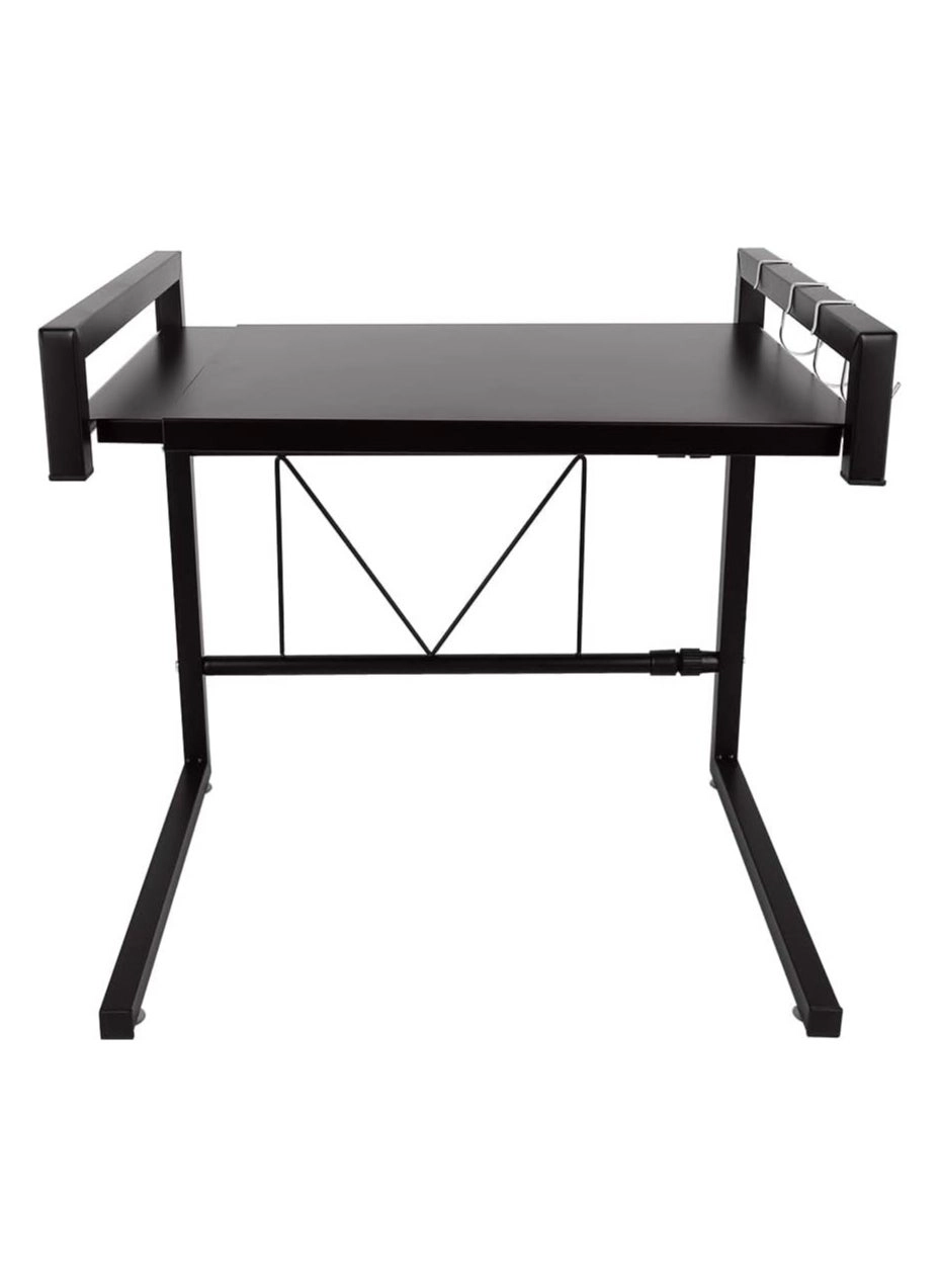 Microwave Rack - 2 Shelf Up to 25kg Black