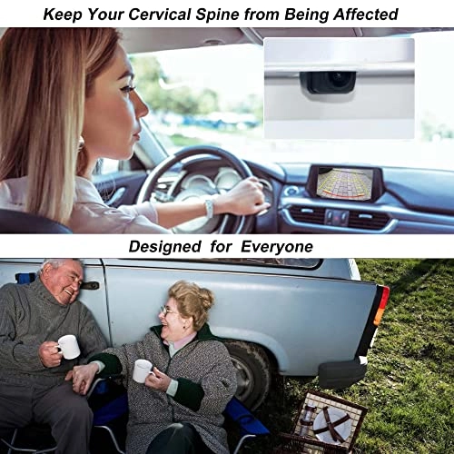 Rear View Backup Camera - Fits Ford Escape 2014 2015 2016 170-degree IP68