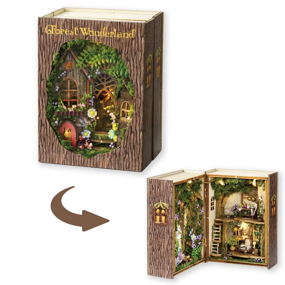 Miniature Dollhouse Kit - Warm House 1:32