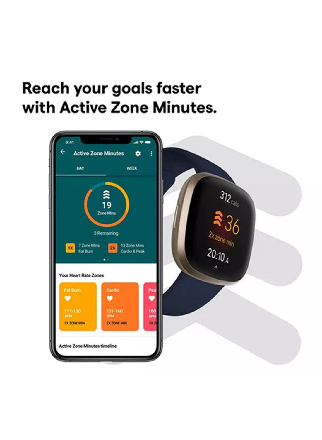 (Renewed) Versa 3 40mm Aluminium GPS