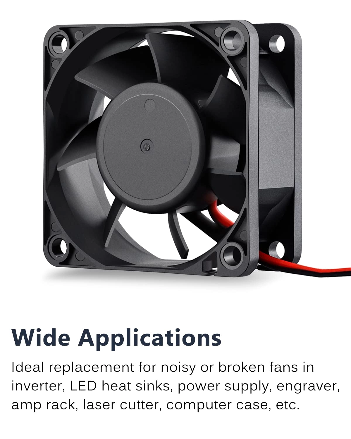 DC Brushless Cooling Fan - 2 60mm Pack