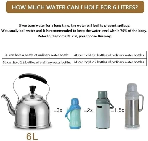 Stovetop Induction Whistling Kettle - 5L