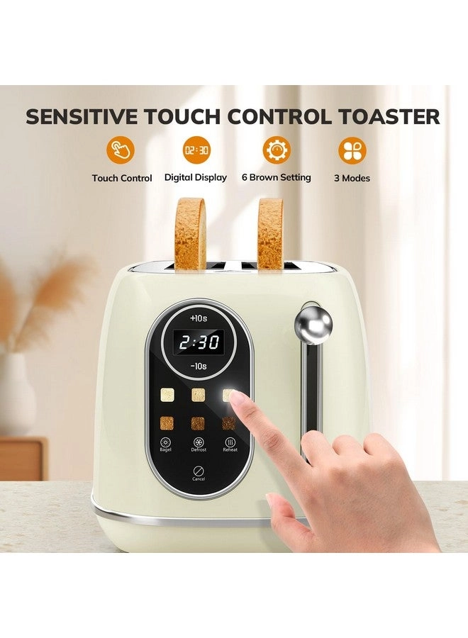Smart Touch Screen Toaster - 2 Slice