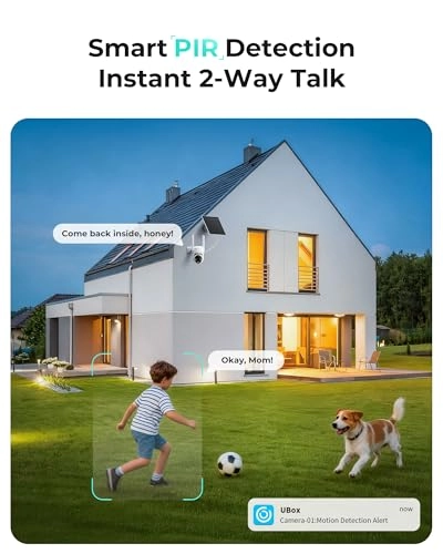 Solar Cellular Security Camera 2K Pack