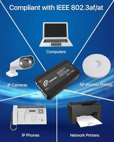 PoE Extender - 30W 2*15W 2-port IEEE802.3at/af 10/100Mbps