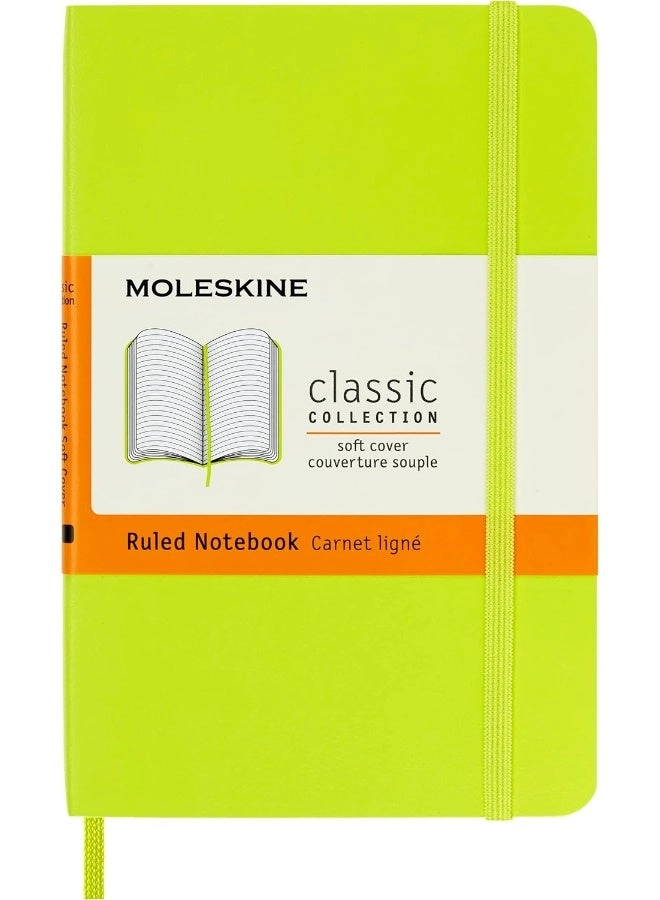 Moleskine Classic Notebook Pocket Softcover - Lined 192 Pages