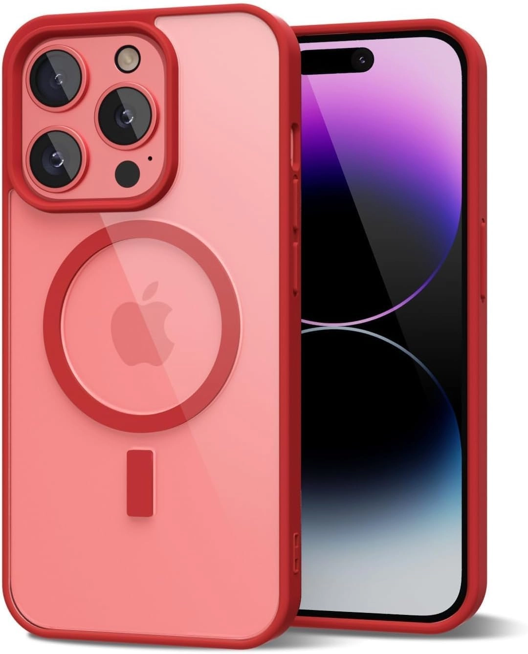 Case for iPhone 16 Pro Max Clear Back Phone Bumper Cover with MagSafe for iPhone 16 Pro Max